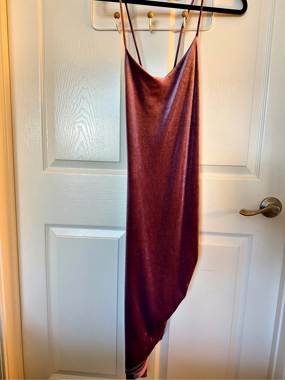 Windsor Asymmetrical Midi Dress in Pink Like New